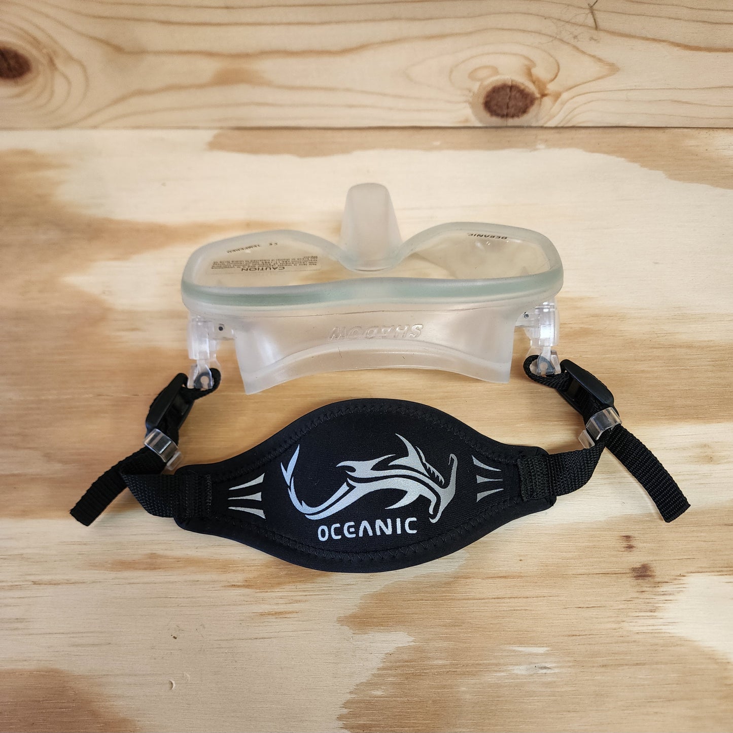 Oceanic Clear Shadow mask