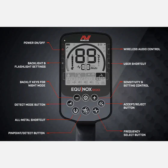 Minelab Equinox 900 Metal Detector
