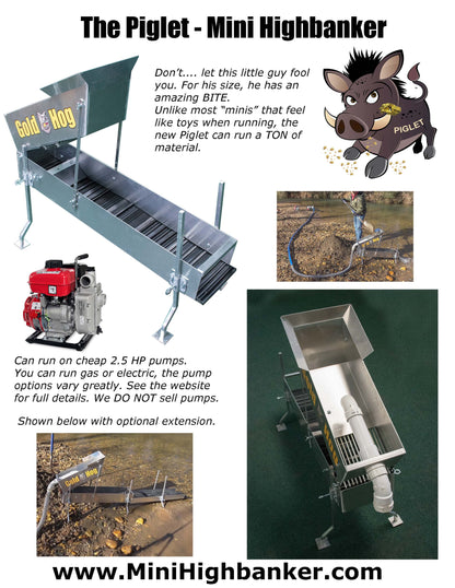 Whole Hog Piglet Flare Highbanker Package