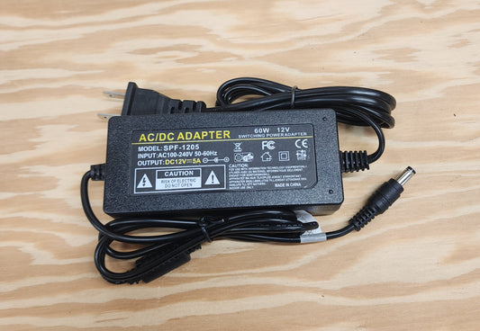 AC/12V Adapter (5A/60W Fixed)
