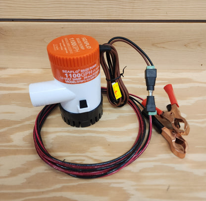 1100 GPH Bilge Pump Kit